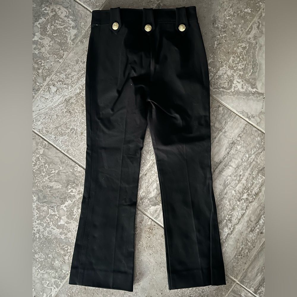 Derek Lam 10 Crosby Robertson High Waisted Crop Flare Pants, NWT, Size 4 - Picture 8 of 16